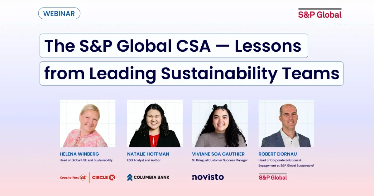 S&P Global CSA Webinar: Automate Reporting with Novisto | Novisto