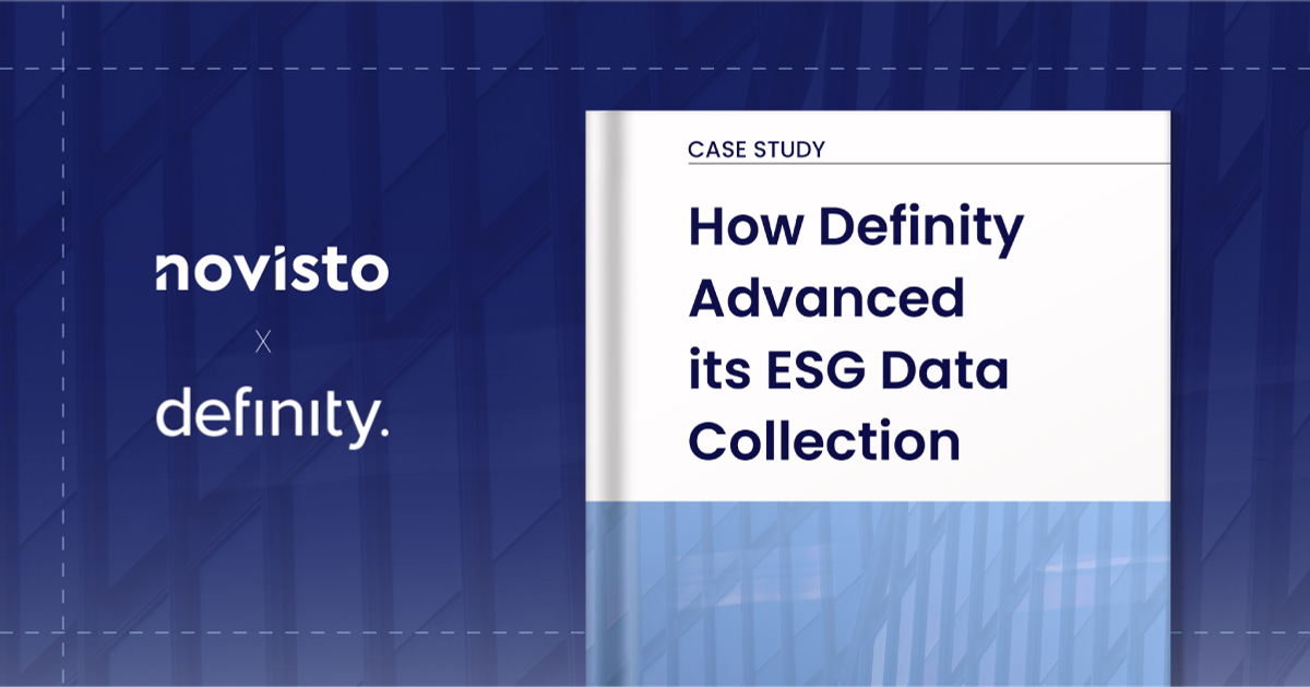 Advanced ESG Data Collection - The Definity Story | Case… | Novisto