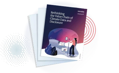 Rethinking the Value Chain of CLimate Data and Disclosure Whitepaper Cover
