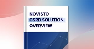 Stylized preview of the Novisto CSRD Solution Overview resource.