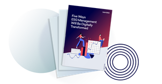 Five Ways ESG Management Will Be Digitally Transformed Whitepaper Cover