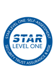 logo/badge of "Star level one"